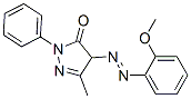 4645-02-7 2,4-dihydro-4-[(2-methoxyphenyl)azo]-5-methyl-2-phenyl-3H-pyrazol-3-one