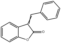 3-(フェニルメチレン)ベンゾフラン-2(3H)-オン 化学構造式