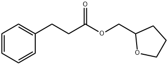 3-Phenylpropionic acid, 2-tetrahydrofurylmethyl ester Structure