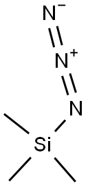 叠氮基三甲基硅烷,4648-54-8,结构式