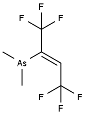 [(Z)-1,1,1,4,4,4-hexafluorobut-2-en-2-yl]-dimethyl-arsane|