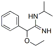 2-Ethoxy-N1-isopropyl-2-phenylacetamidine Structure