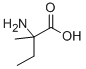 2-アミノ-2-メチルブタン酸 化学構造式