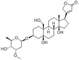 加拿大麻醇苷, 465-84-9, 结构式