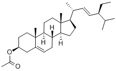 醋酸豆甾醇,4651-48-3,结构式