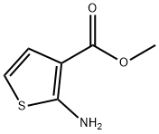 Methyl 2-aminothiophene-3-carboxylate Structure