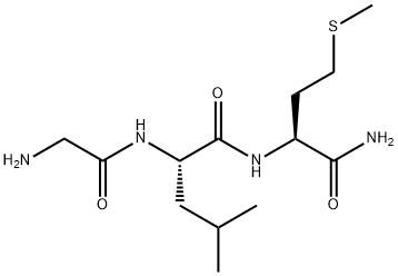 GLY-LEU-MET-NH2 Struktur