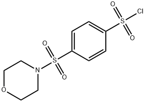 4-(MORPHOLINE-4-SULFONYL)-BENZENESULFONYL CHLORIDE Structure