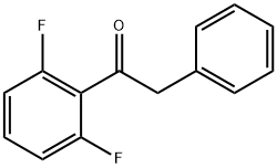 1-(2,6-DIFLUOROPHENYL)-2-PHENYL-1-ETHANONE Struktur