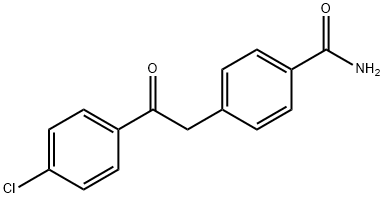 4-[2-(4-CHLOROPHENYL)-2-OXOETHYL]BENZAMIDE|