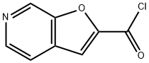 Furo[2,3-c]pyridine-2-carbonyl chloride (9CI) 化学構造式