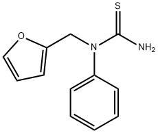 Urea,  1-furfuryl-1-phenyl-2-thio-  (7CI,8CI) Struktur