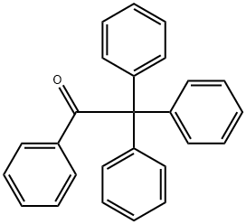 2,2,2-トリフェニルアセトフェノン 化学構造式