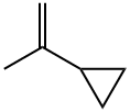 (プロパ-1-エン-2-イル)シクロプロパン 化学構造式