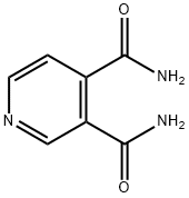 ピリジン-3,4-ジカルボアミド 化学構造式