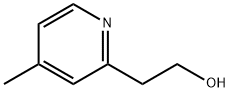2-PYRIDINEETHANOL,4-METHYL- Structure