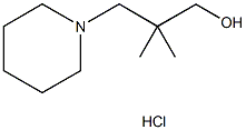 2,2-Dimethyl-3-(Piperidin-1-Yl)Propan-1-Ol Structure