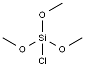 クロロトリメトキシシラン 化学構造式