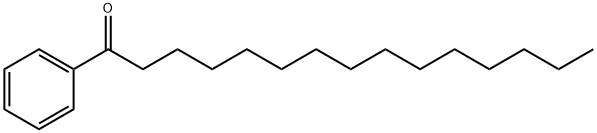 1-苯十五烷-1-酮, 4669-04-9, 结构式