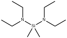 二(二甲氨基)二甲基硅, 4669-59-4, 结构式