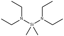 BIS(DIETHYLAMINO)DIMETHYLSILANE Structure