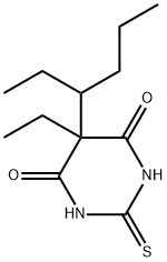 硫替比妥,467-38-9,结构式