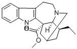 methyl ibogamine-18-carboxylate Structure