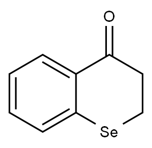 2,3-Dihydro-4H-1-benzoselenin-4-one Structure