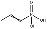 1-PROPENYLPHOSPHONIC ACID Structure