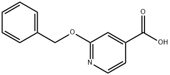 2-(苯基甲氧基)-4-吡啶羧酸, 467236-25-5, 结构式