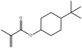 4-叔丁基环己基异丁烯酸酯, 46729-07-1, 结构式