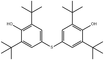 4,4''-THIODI(2,6-DI-TERT-BUTYLPHENOL) Struktur