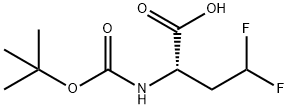 (S)-2-(tert-butoxycarbonylamino)-4,4-difluorobutanoic acid