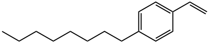 4-N-OCTYLSTYRENE Struktur