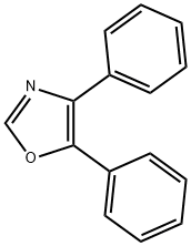 4,5-Diphenyloxazole Struktur