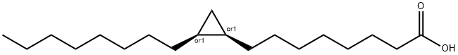 CIS-9,10-METHYLENEOCTADECANOIC ACID Structure