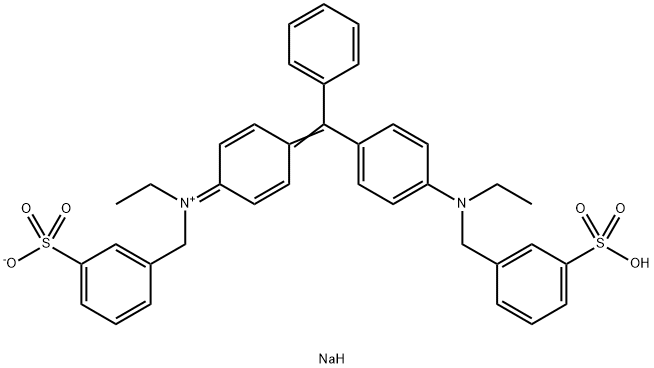 アシッドグリーン3 化学構造式