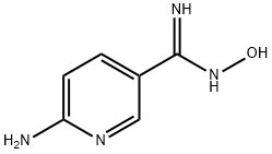 6-氨基吡啶-3-碳胺肟 结构式