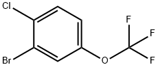 2-BROMO-1-CHLORO-4-(TRIFLUOROMETHOXY)BENZENE Structure