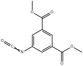 3,5-BIS(METHOXYCARBONYL)PHENYL ISOCYANATE Struktur