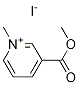 3-(Methoxycarbonyl)-1-MethylpyridiniuM iodide, 4685-10-3, 结构式