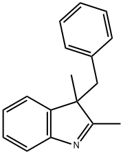 3-Benzyl-2,3-dimethyl-3H-indole Structure