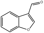 ベンゾフラン-3-カルボアルデヒド 化学構造式