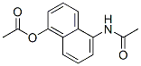 N-[5-(アセチルオキシ)-1-ナフタレニル]アセトアミド 化学構造式