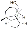 (1S,3aα,8aα,9R)-デカヒドロ-4,8,8-トリメチル-1β,4β-メタノアズレン-9-メタノール 化学構造式