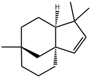 (-)-丁香三环烯,469-92-1,结构式