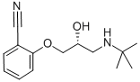 (R)-Bunitrolol Structure
