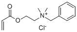 二甲基苯甲基-2-甲基丙烯酸乙胺酯氯化物, 46917-07-1, 结构式