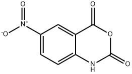6-ニトロ-4H-3,1-ベンゾオキサジン-2(1H),4-ジオン 化学構造式
