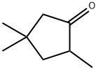 2,4,4-三甲基环戊酮 结构式